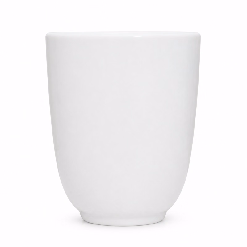 8 oz White Sushia Porcelain Tea/Sake Cup, Super