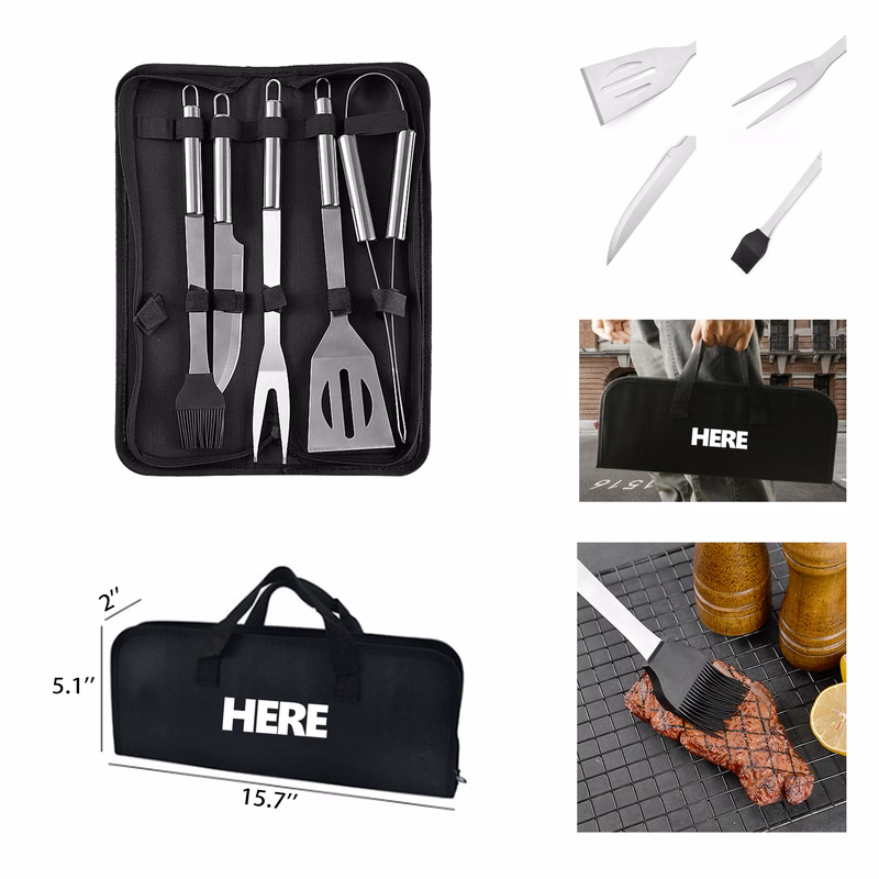 5 PCS Outdoor BBQ Set