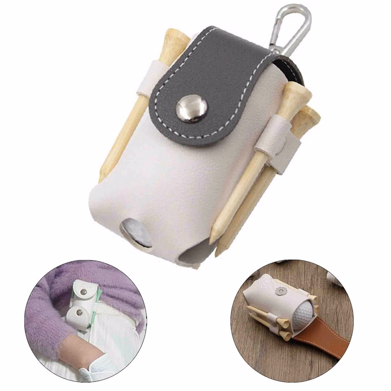 Golf Ball Pouch Leather
