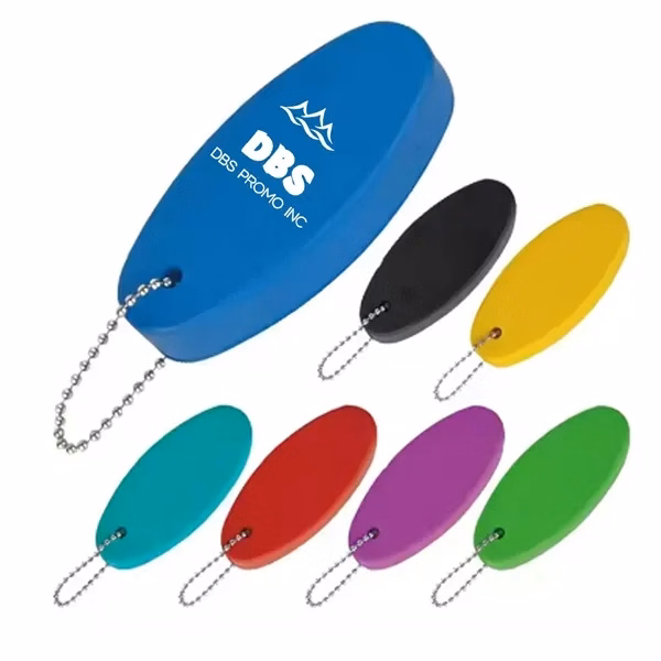 Oval Floating Key Tag