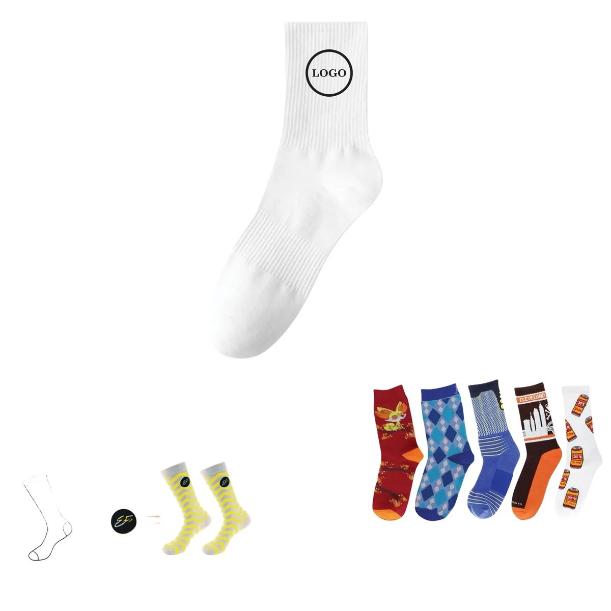 Sports Socks Can Be Customized 1