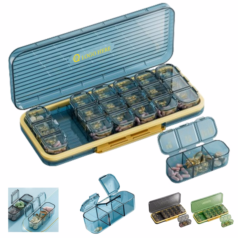 Weekly Medicine Box W/21 Compartments