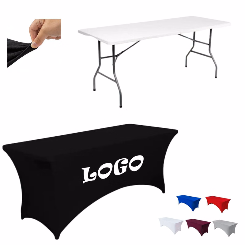 Custom 6ft Stretch Table Cover
