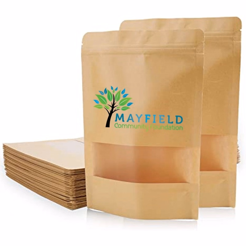 Resealable Ziplock Stand Up Bags with Matte Window