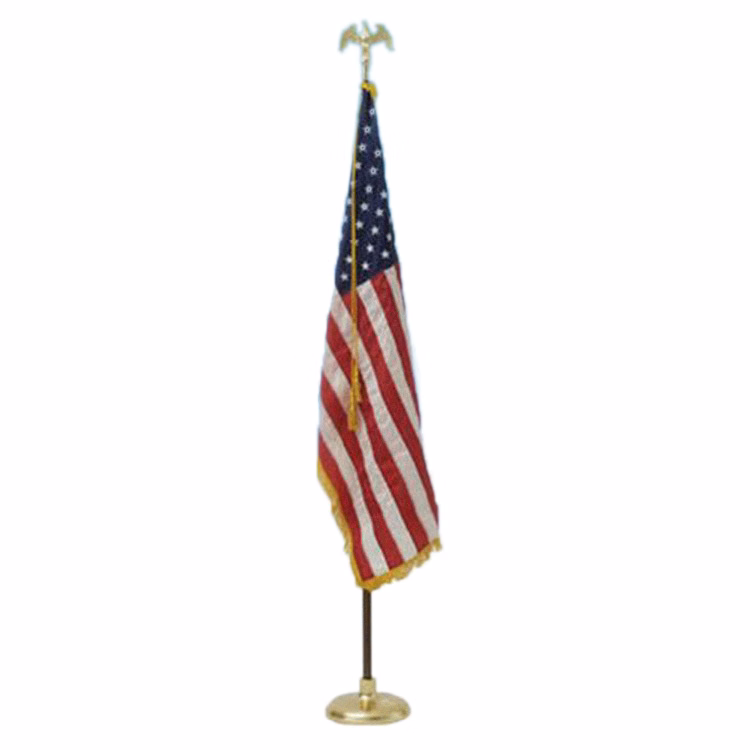 Mounted USA Flag Sets