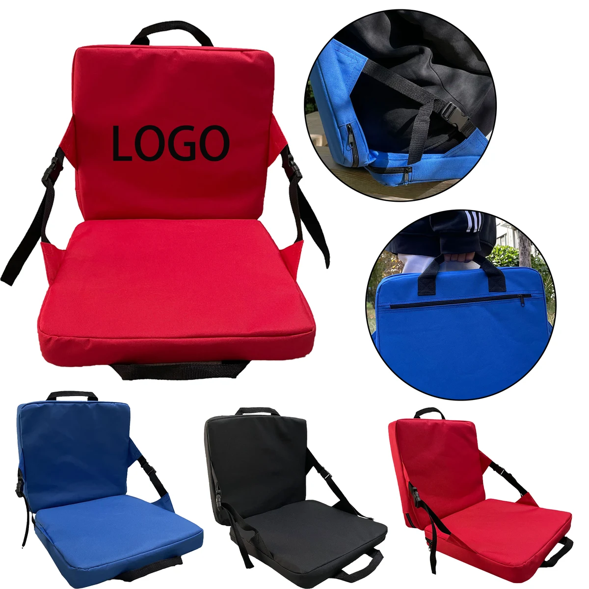 Outdoor Foldable Thick Cotton Seat Cushion Chair 1