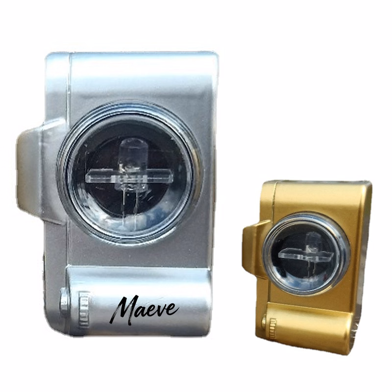 Camera-Shaped LED Keychain Light
