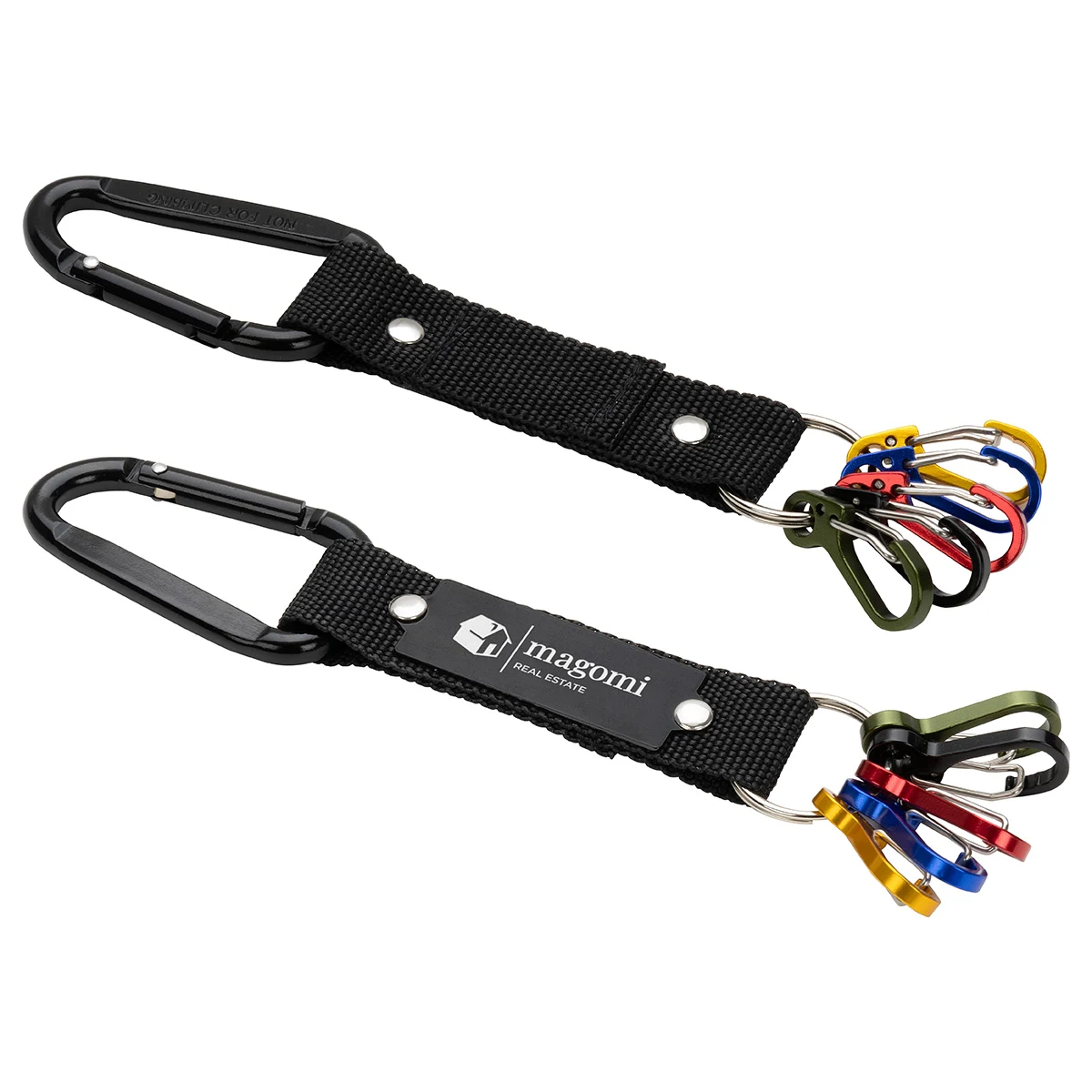 Aluminum Carabiner Strap with Color-Code Key Clips 1