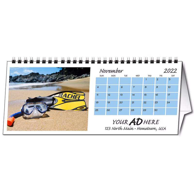 "In the Image" Personalized Desk Calendar - 12 Sheet