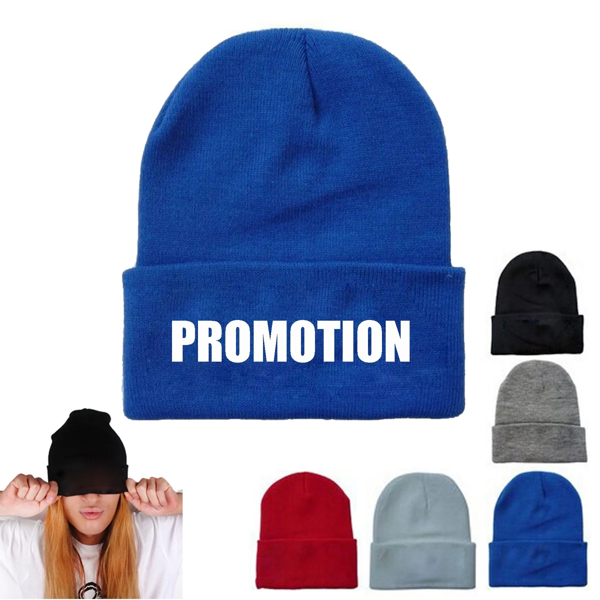 Unisex Knitted Beanie Cap 1