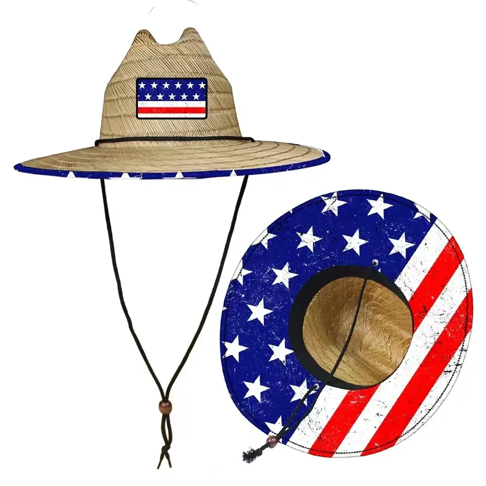 Full Custom Straw Sun Hat 1