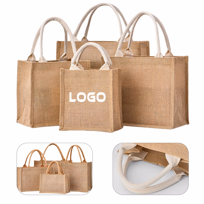 Eco-friendly Large Jute Tote Bag