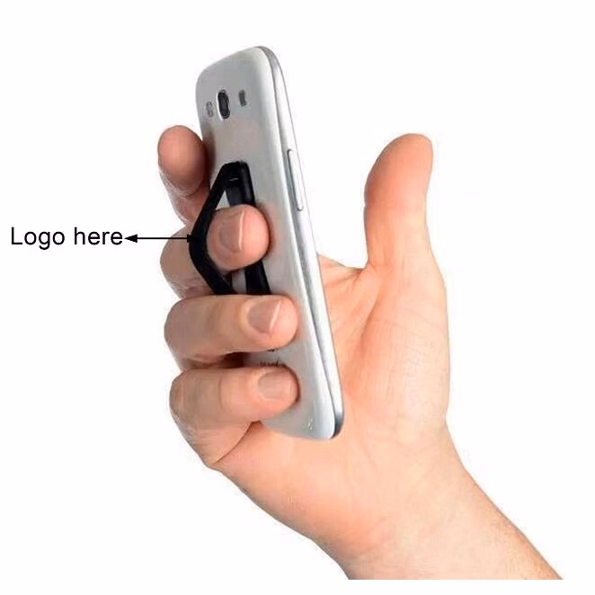 Handle Finger Grip Holds Phone Holder with Elastic Band