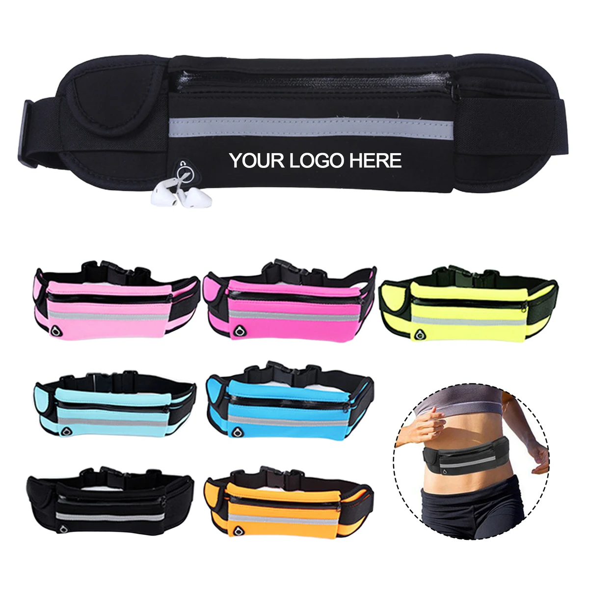 Outdoor Running Belt Bag Waist Pack 1