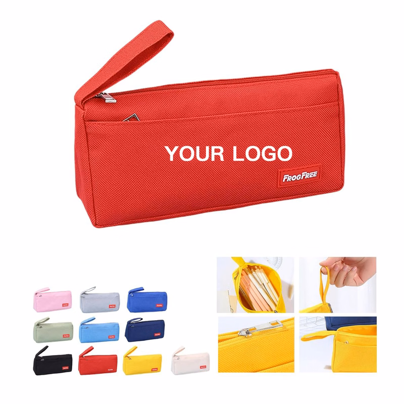 Multi Section Pen Pouch with Large Storage