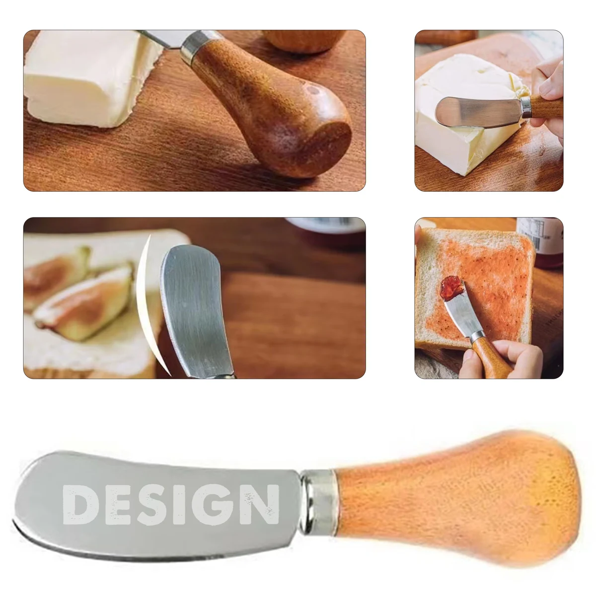 Gourmet Jam & Butter Spreading Knife 1