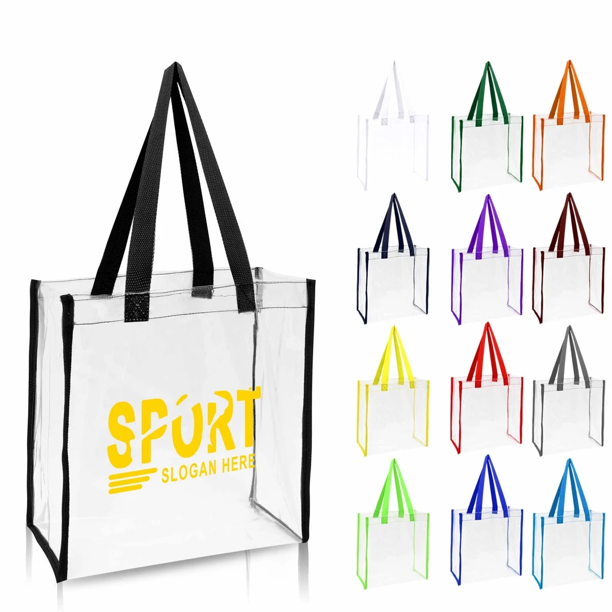 Clear Stadium Tote Bag MOQ100 1