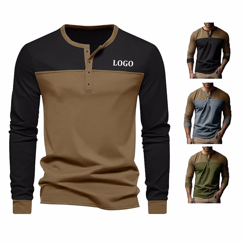 Color Block Base Shirt