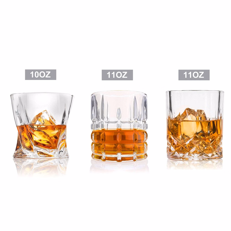10, 11 Oz Whiskey Glasses-Premium