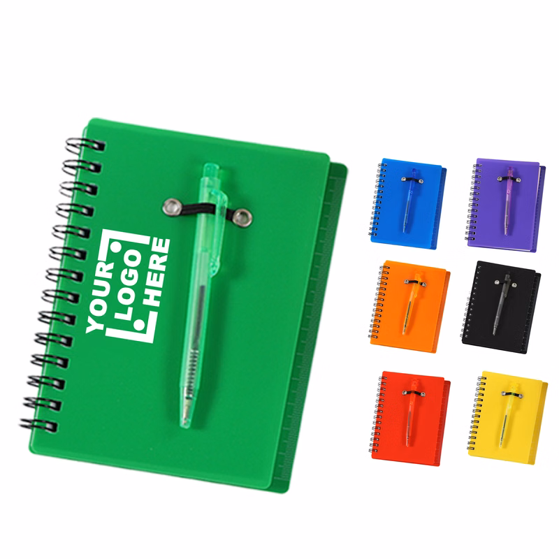 60-Page Notepad with Attached Pen