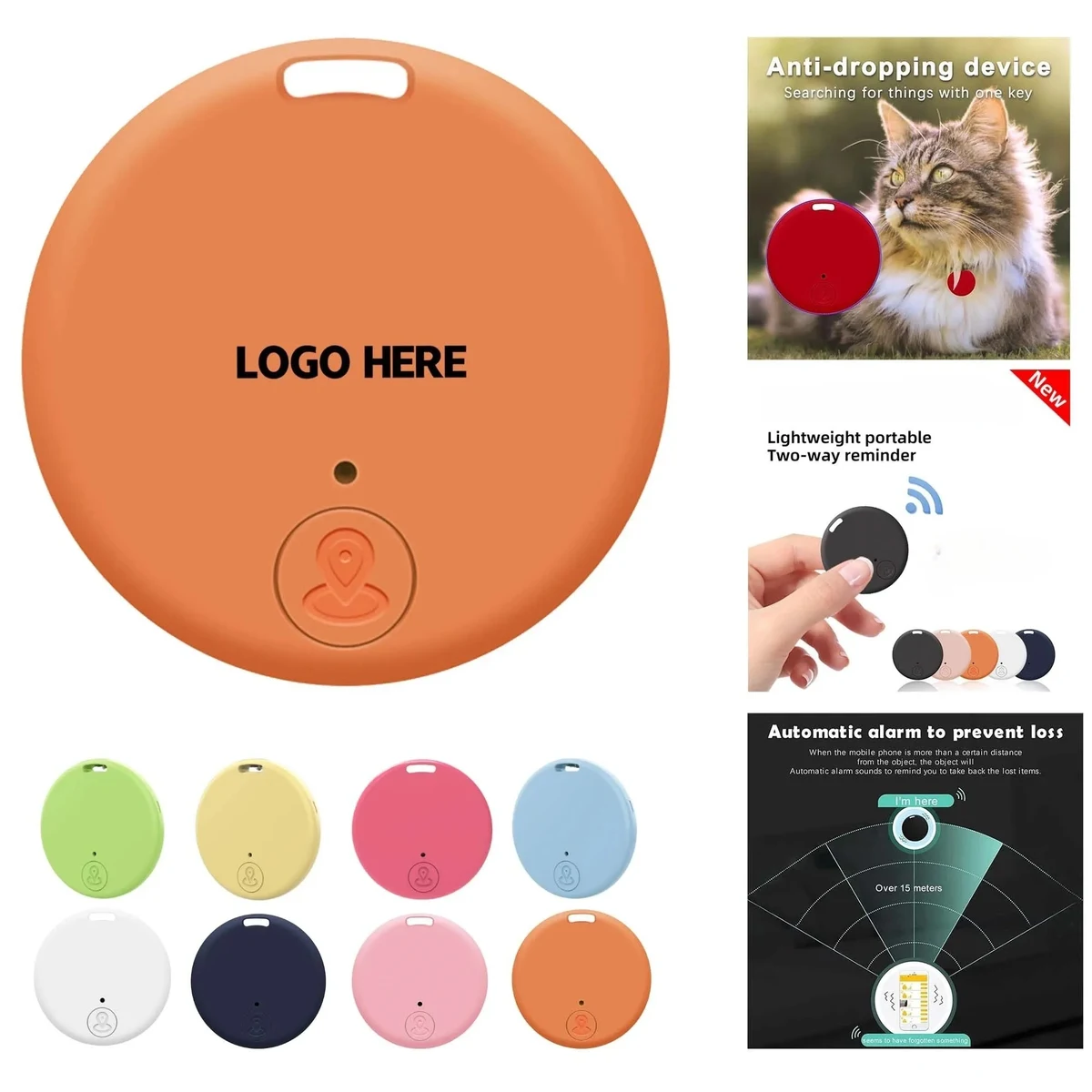 Round Tracking Locator 1