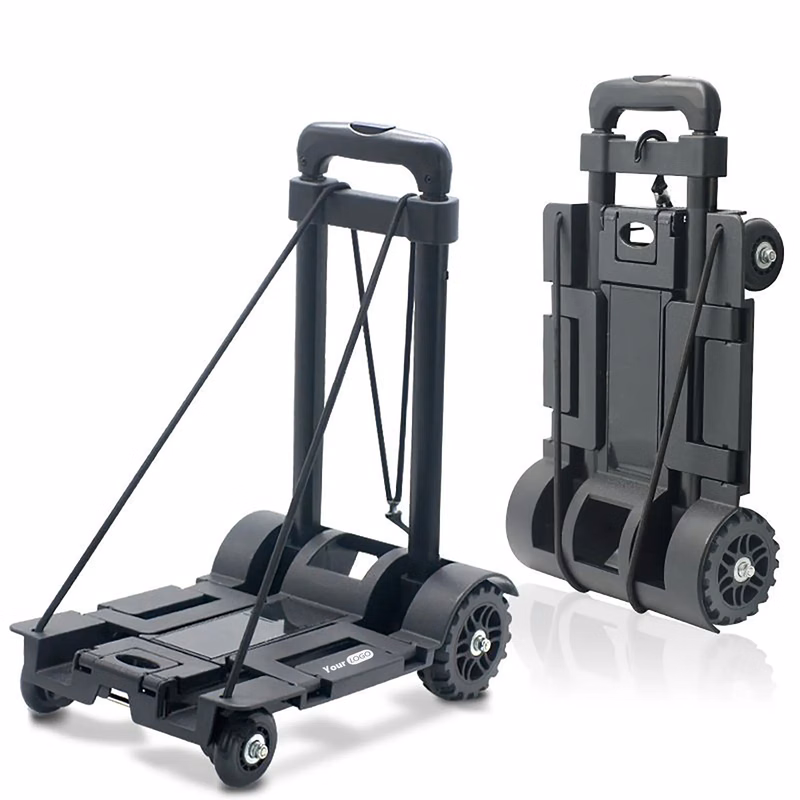 Aluminum Four-Wheel Foldable Handcart