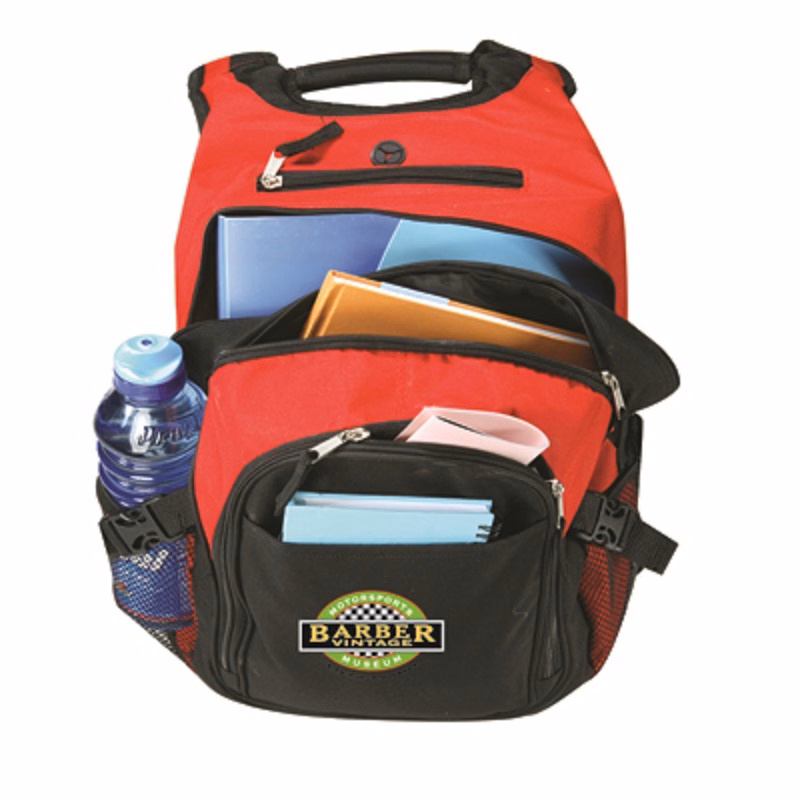 Pilot Laptop Backpack (Red/Black)