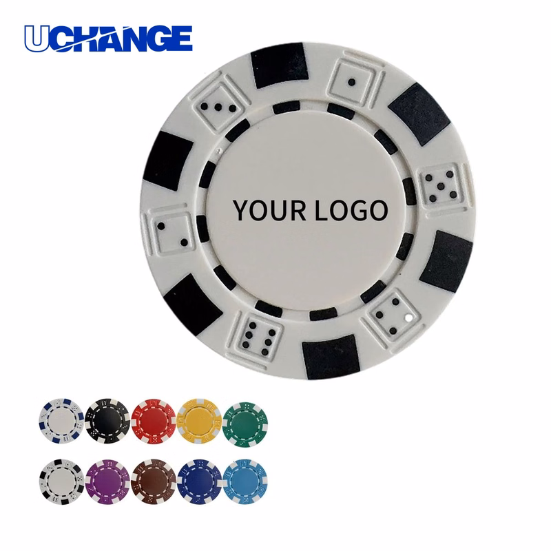 ABS Chip Marker 1.57 Inch Golf Marker Tool with Imprint