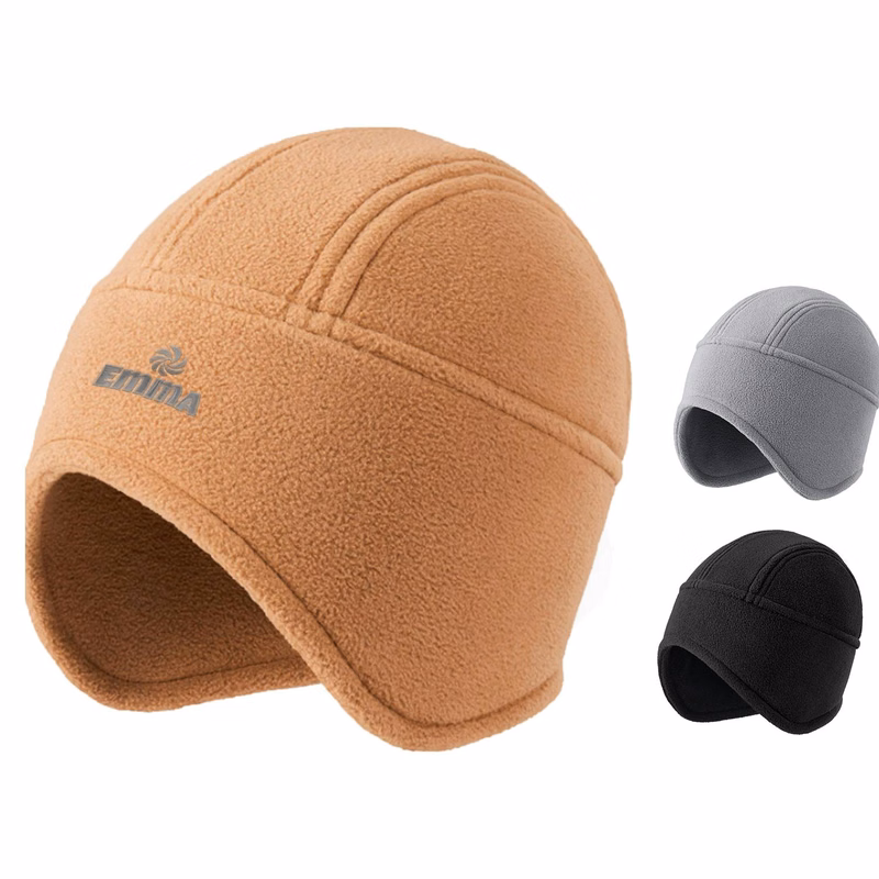 Sports Fleece Earflap Beanie