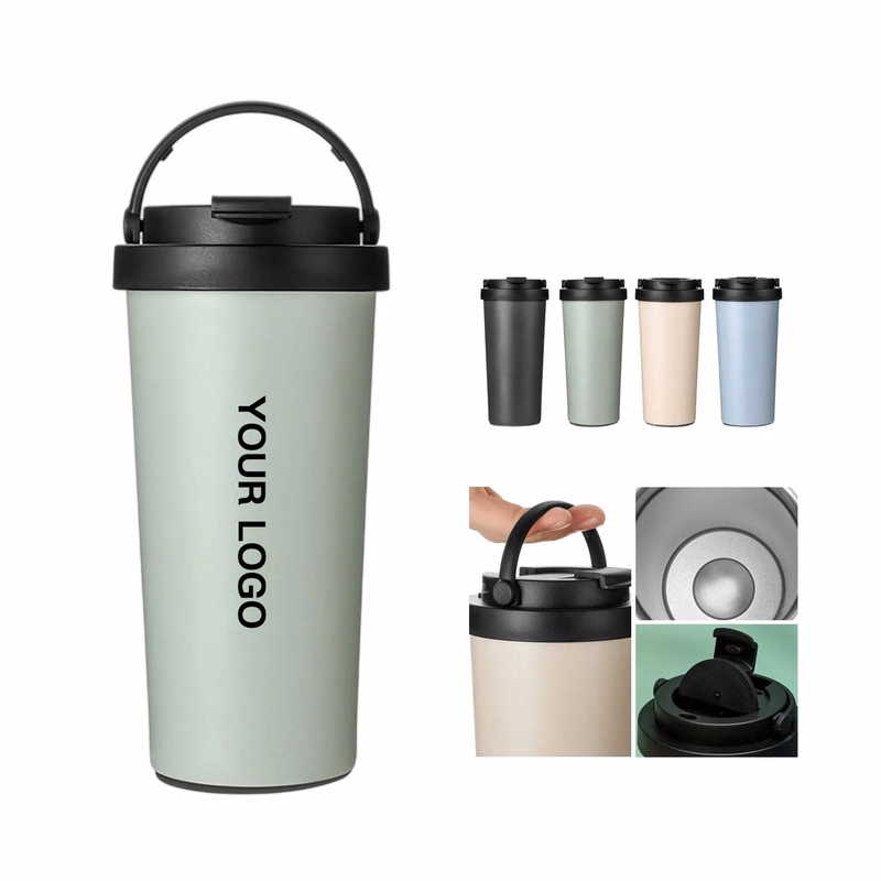16oz Stainless Thermal Mug with Lid