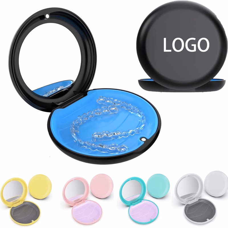 Slim Retainer Case with Mirror