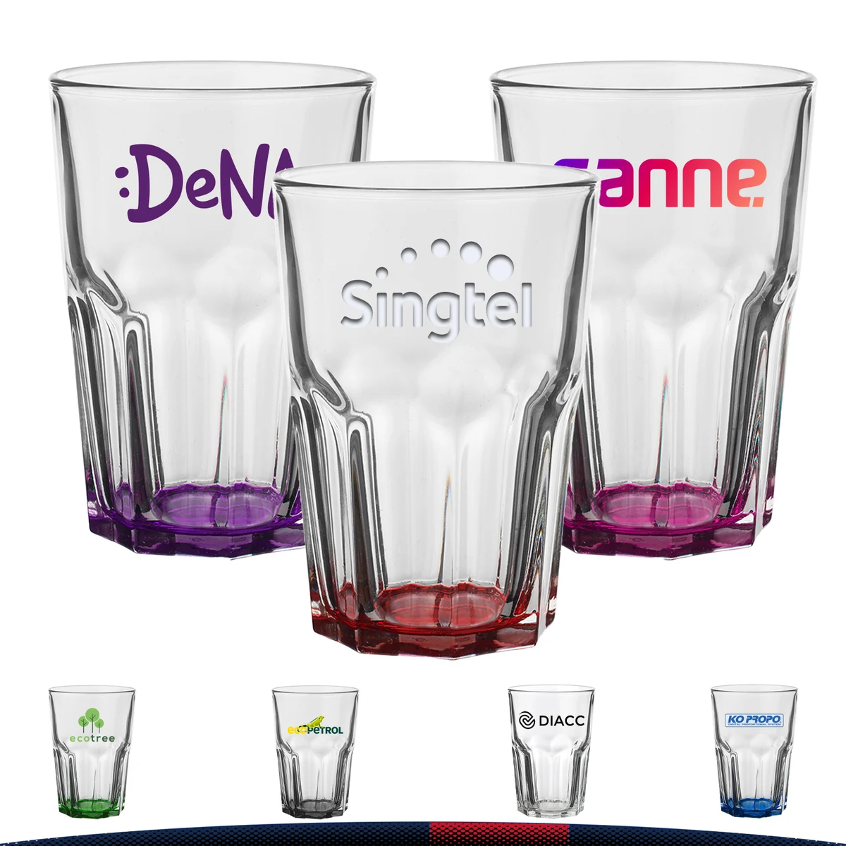 12.5 oz. Crystal Beer Glasses 1