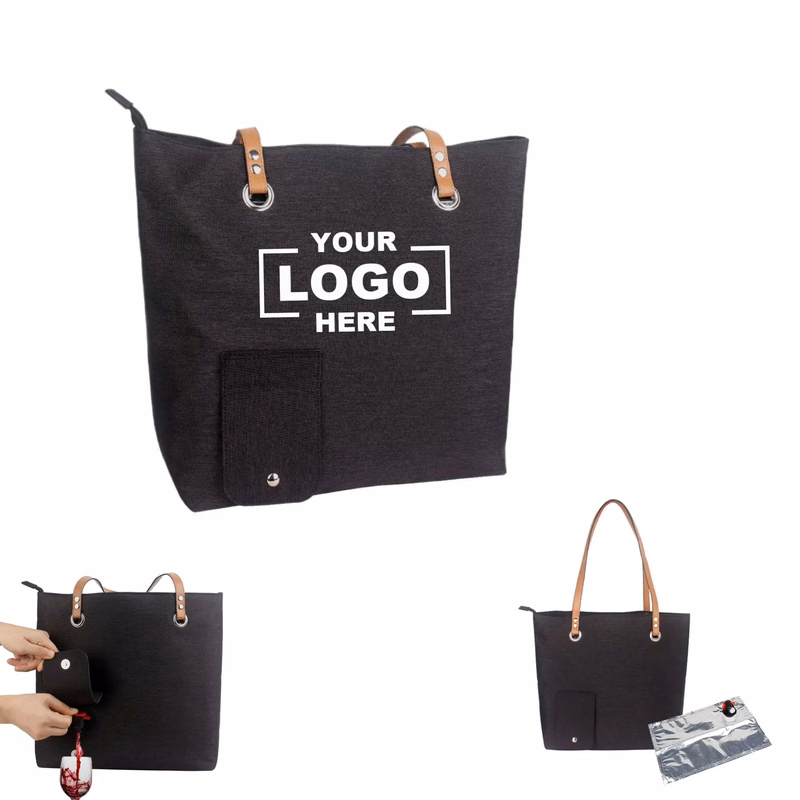 Portable Handheld Outdoor Thermal Insulated Wine Bag