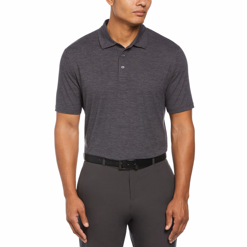 Men's Short Sleeve Double Knit Polo