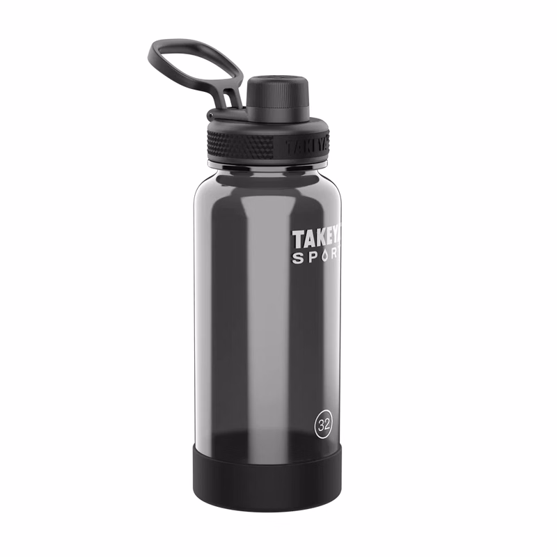 Takeya 32 oz Tritan Sport Water Bottle With Spout Lid