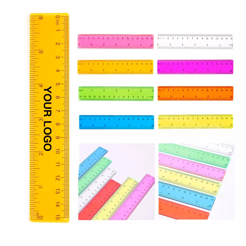 Shatterproof Plastic Rulers for Everyday Use