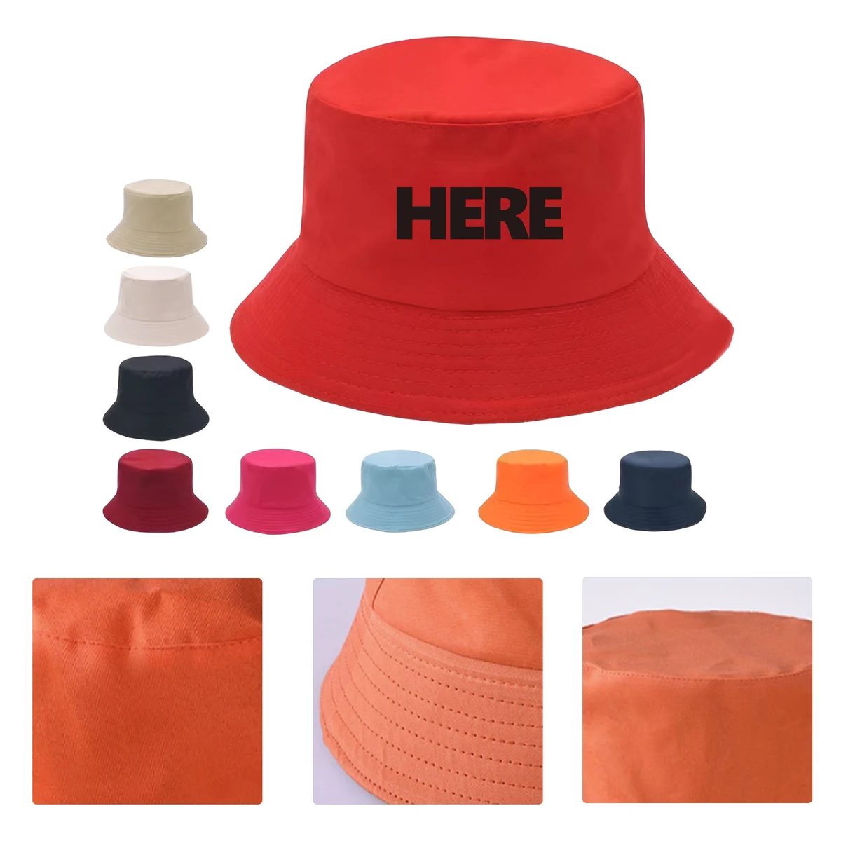 MOQ50 Custom Embroidered Outdoor Sun Hat With Logo 1