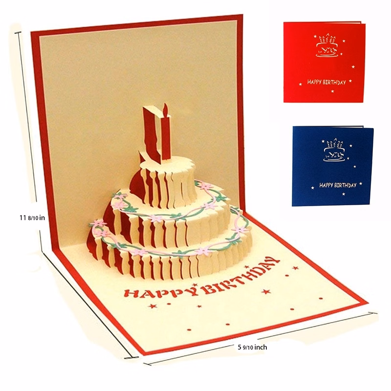 3d birthday card