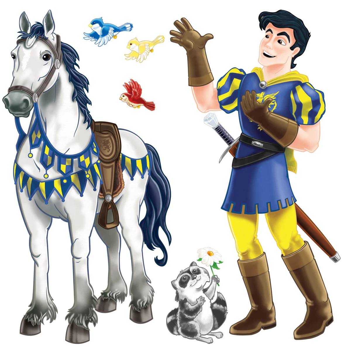 Prince & Trusty Steed Props 1