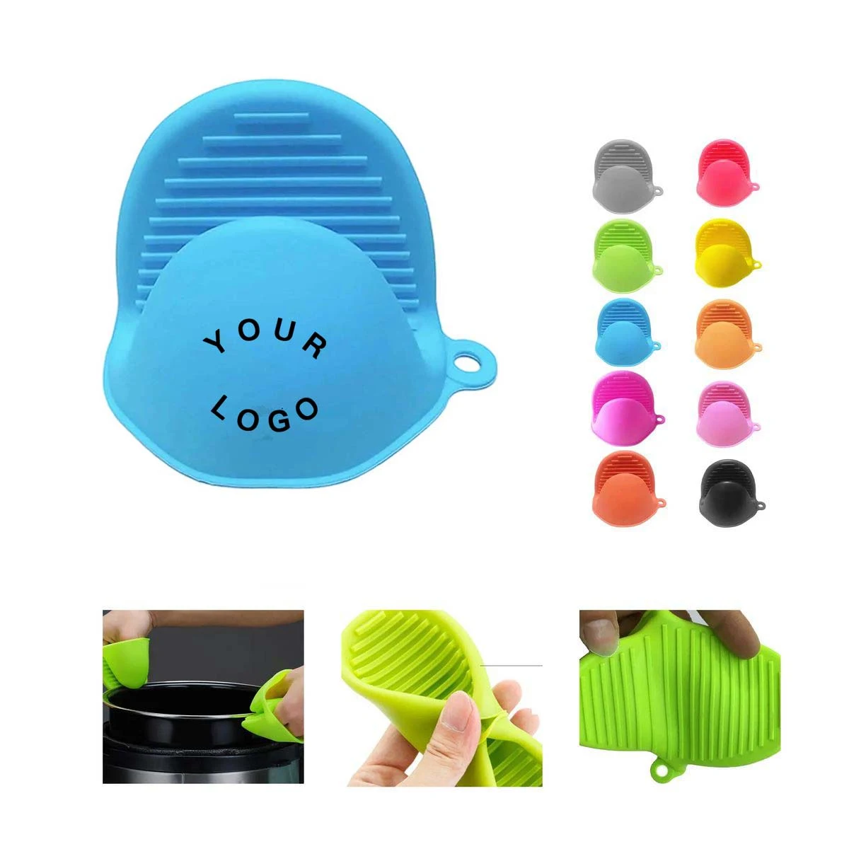 Flexible Silicone Oven Mitt for Baking 1