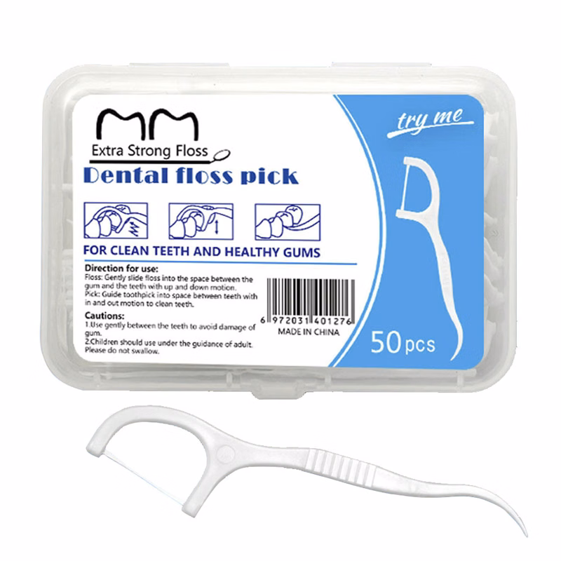 High toughness professional toothpicks 50PCS Dental Floss Picks Toothpicks