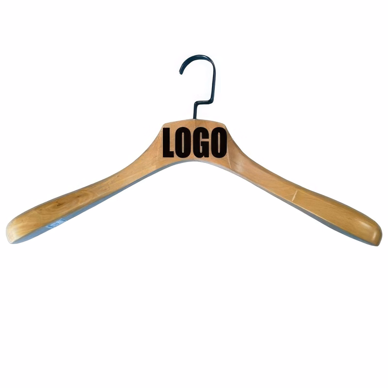 Solid Gugertree Wood Suit Clothes Wardrobe Closet Hanger