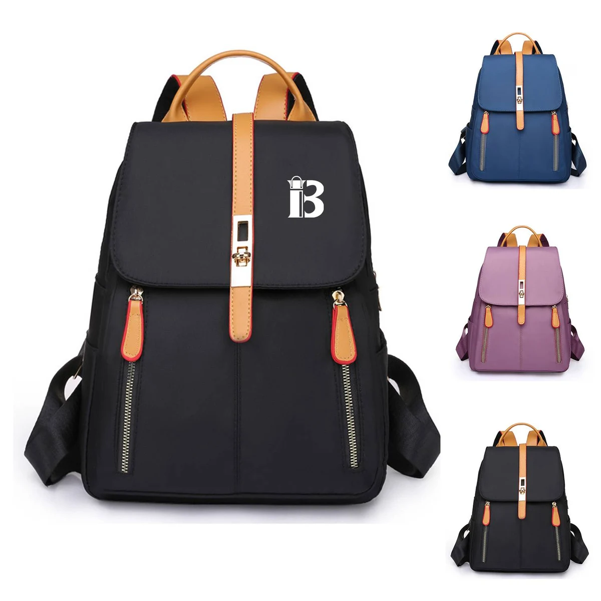 Oxford cloth leisure backpack 1