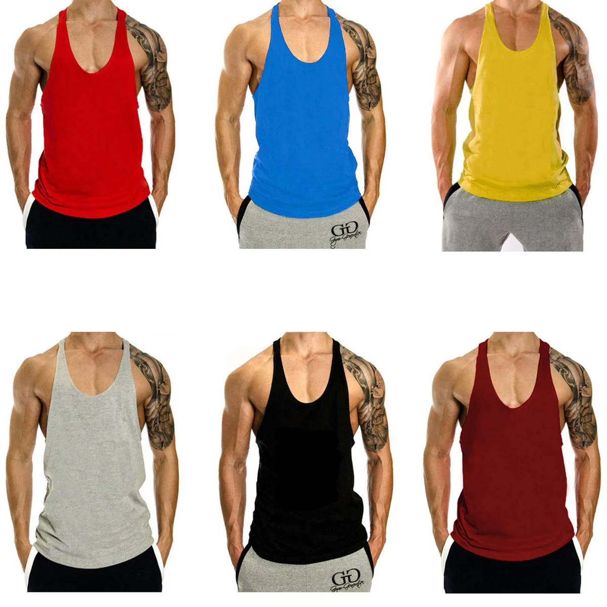 Fitness And Sports Cotton Vest 1