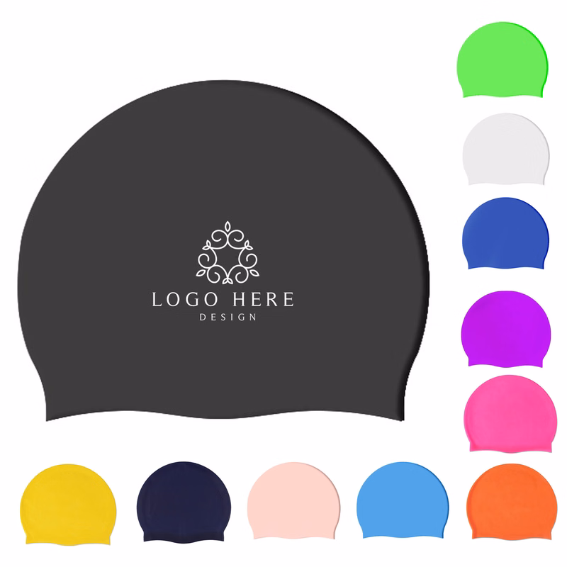 Silicone Swim Cap - Waterproof, Ear Protection