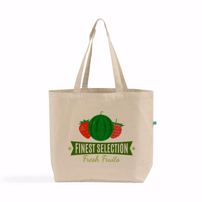 Recycled Trader's Canvas Tote Bag