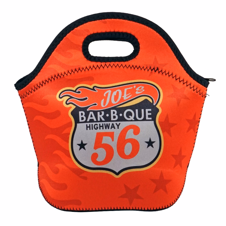 Lunch Bag w/Zipper Printed