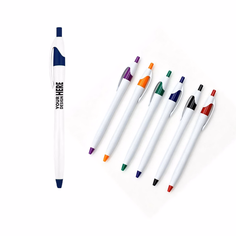 Clip Style Press Writing Ball Pen