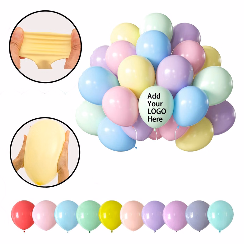 Holiday Decor Macaron Thickened Balloons