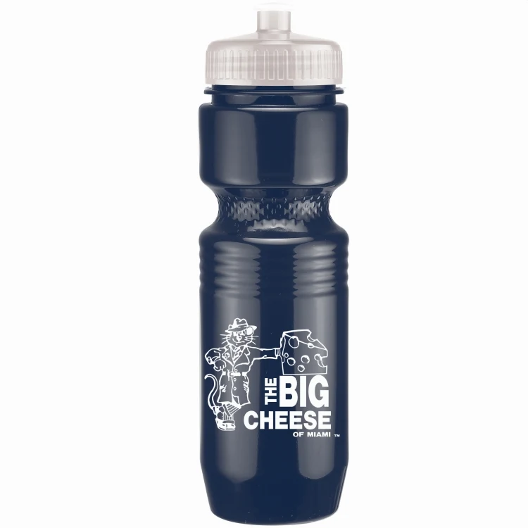 26 Oz. Jogger Bottle Push Pull Lid - Solid Colors 1